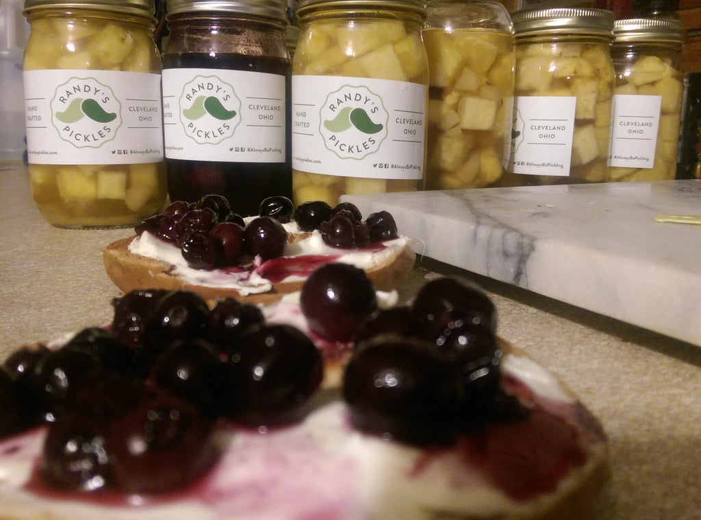 Sweet Vermouth Pickled Blueberries